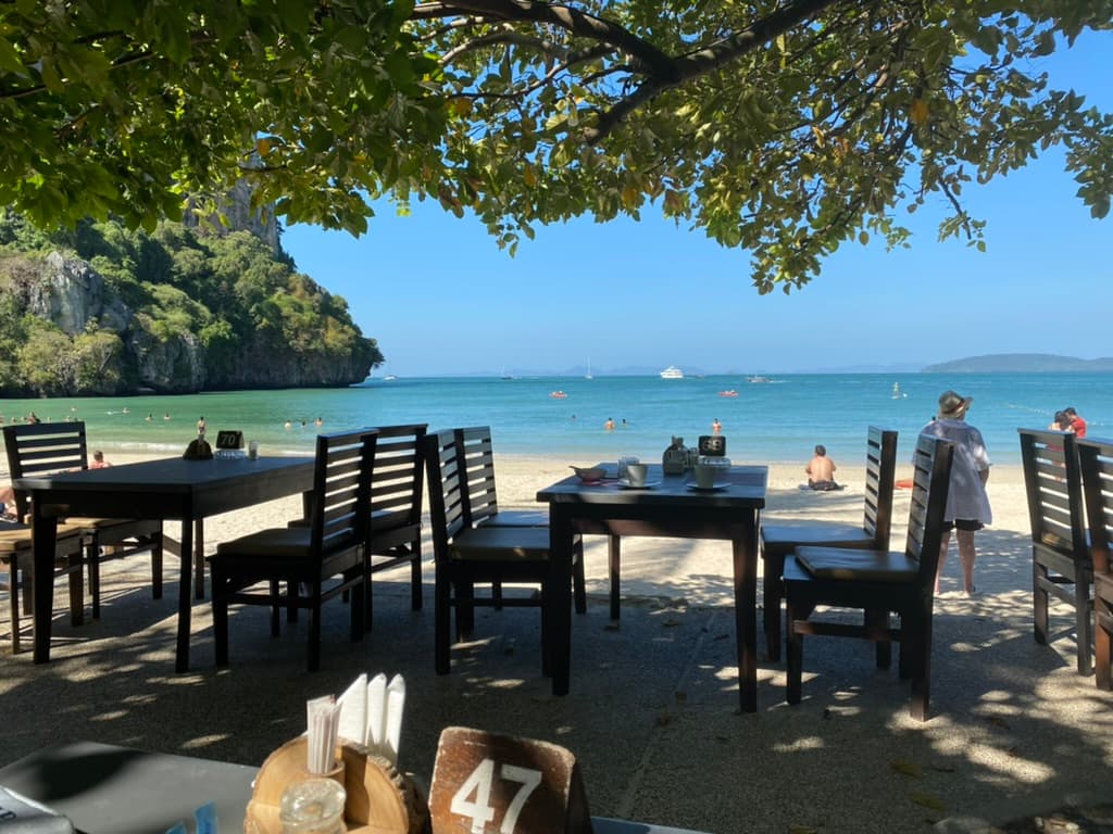 Strandutsikt i Ao Nang