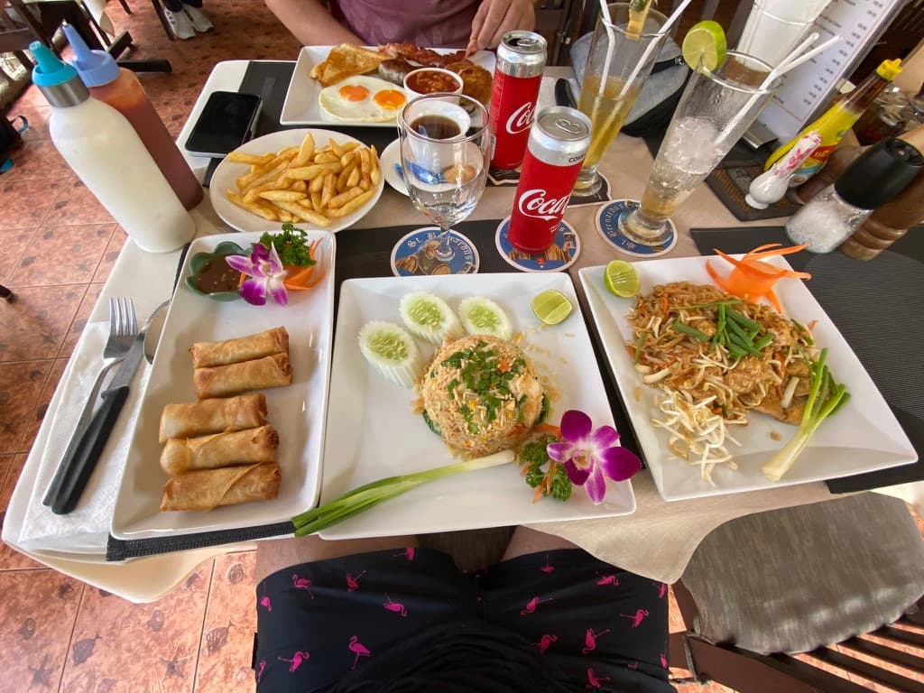 Thailandsk mat i Ao Nang