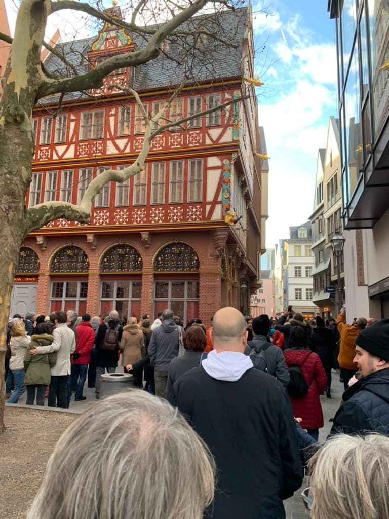 Half-timbered architecture in the Old Town