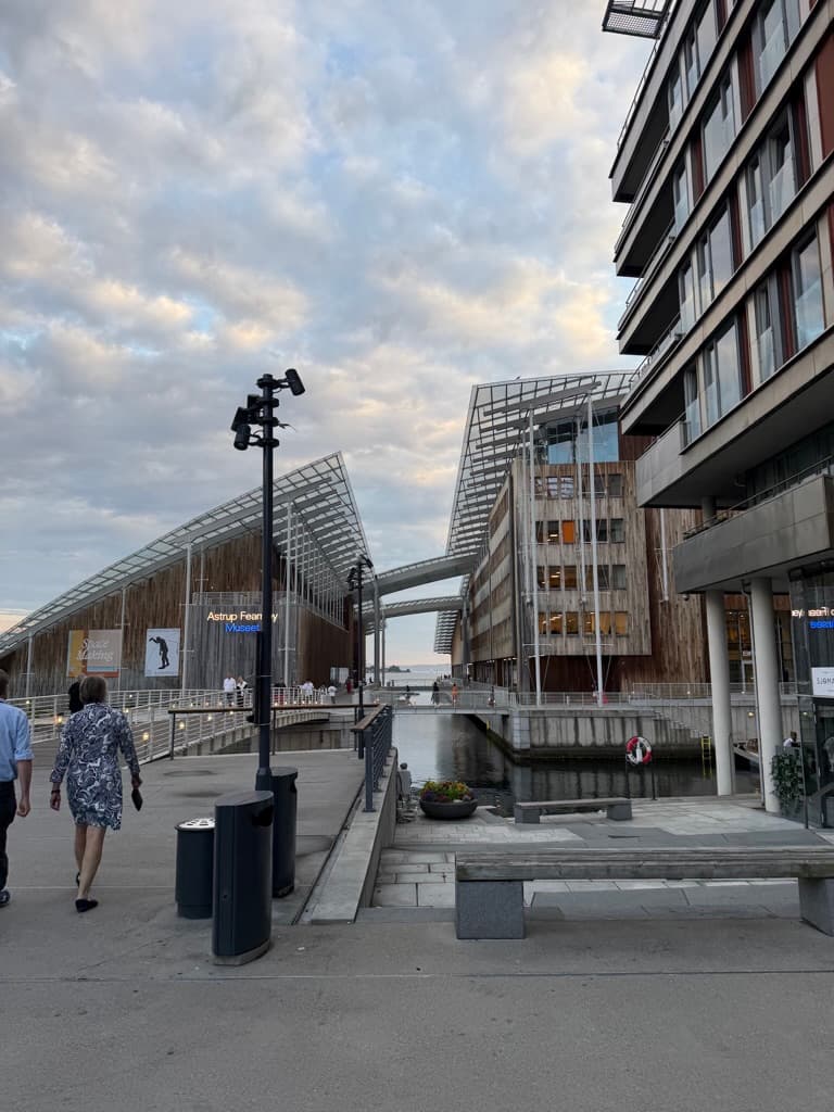 The Astrup Fearnley Museum and Tjuvholmen