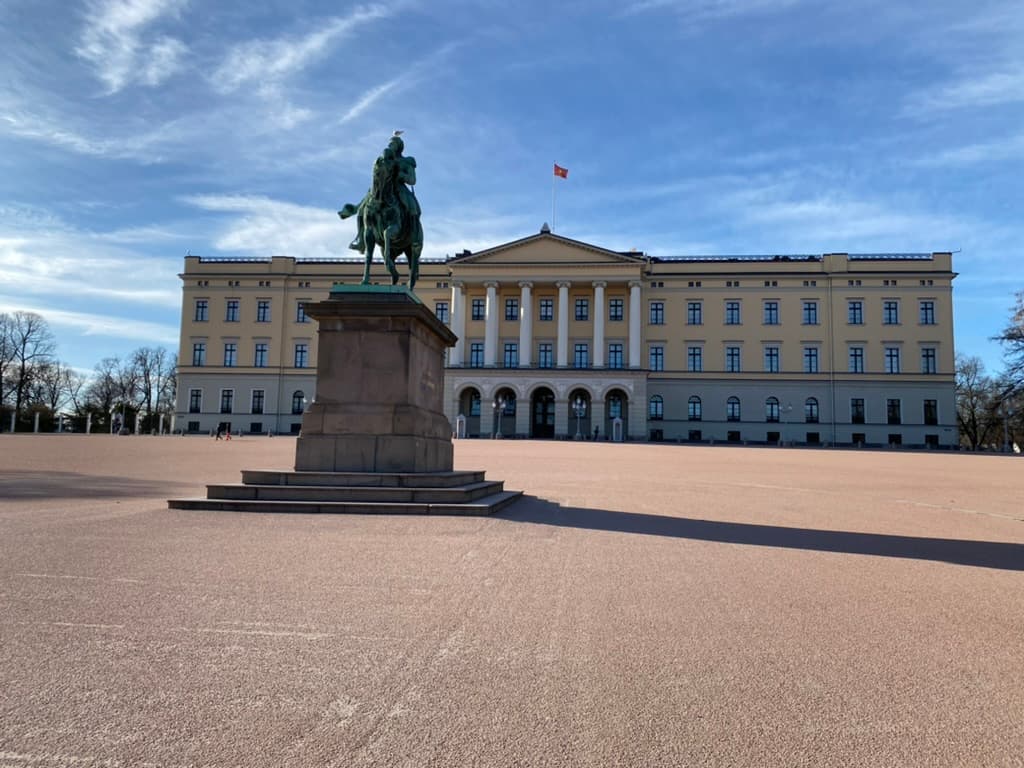 The Royal Palace in Oslo