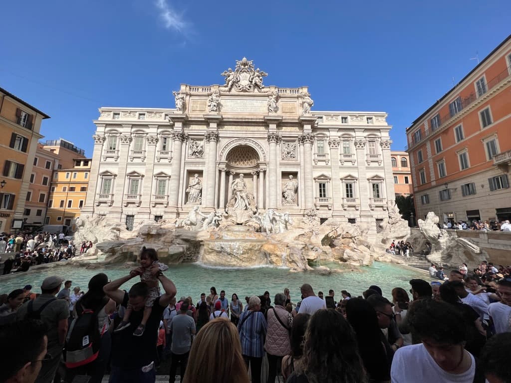 Trevi Fountain in Rome
